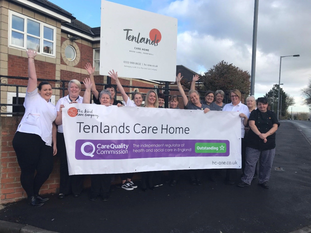Tenlands HCOne’s fifth ‘outstanding’ care home 1Stop Healthcare