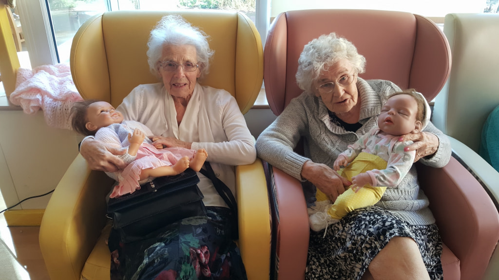 Dementia therapy dolls prove a hit at Camelot Care home 1Stop Healthcare